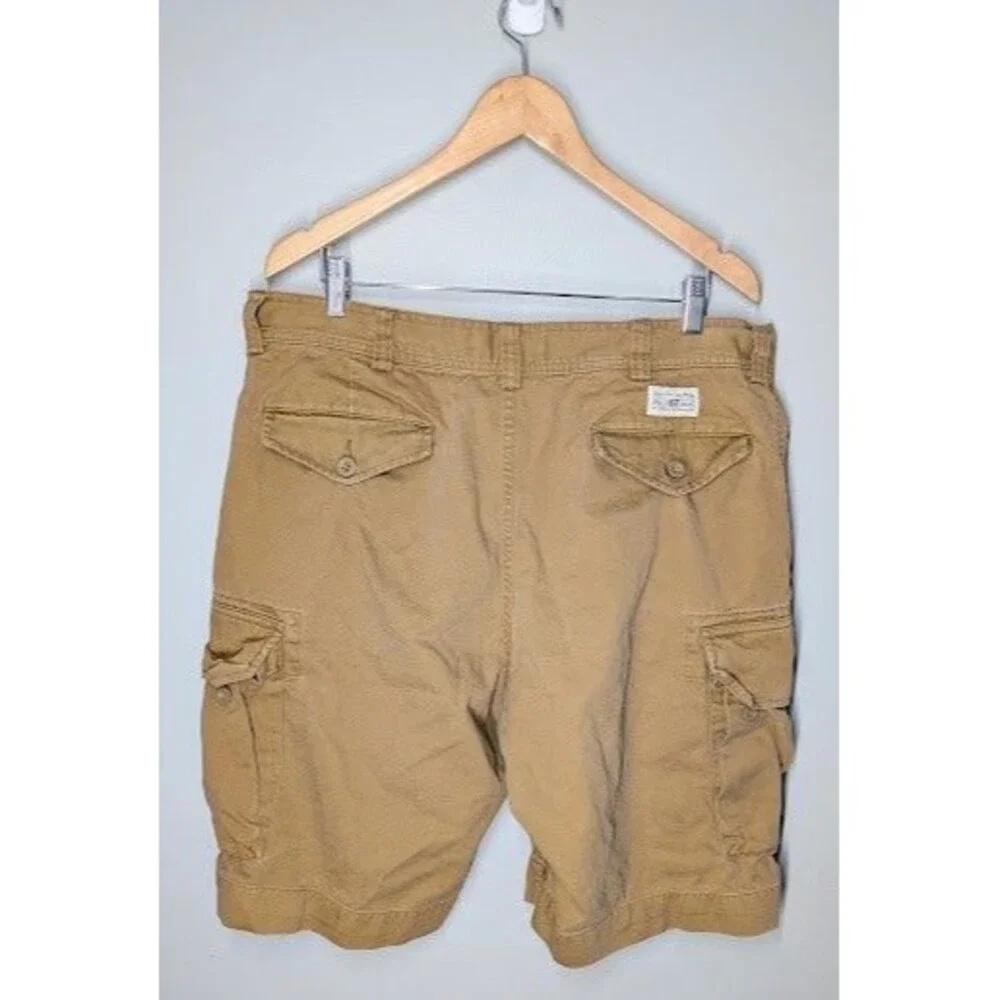 Polo Ralph Lauren Shorts Mens 38 Khaki Cargo Chino 100% Cotton Classic Polo 67